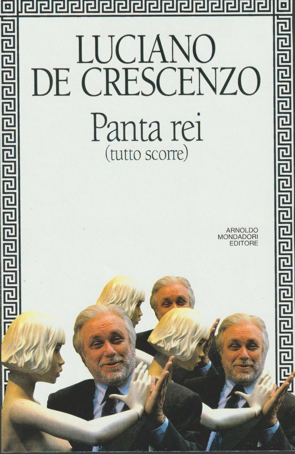 Copertina del libro &laquo;Panta rei&raquo; di Luciano De Crescenzo