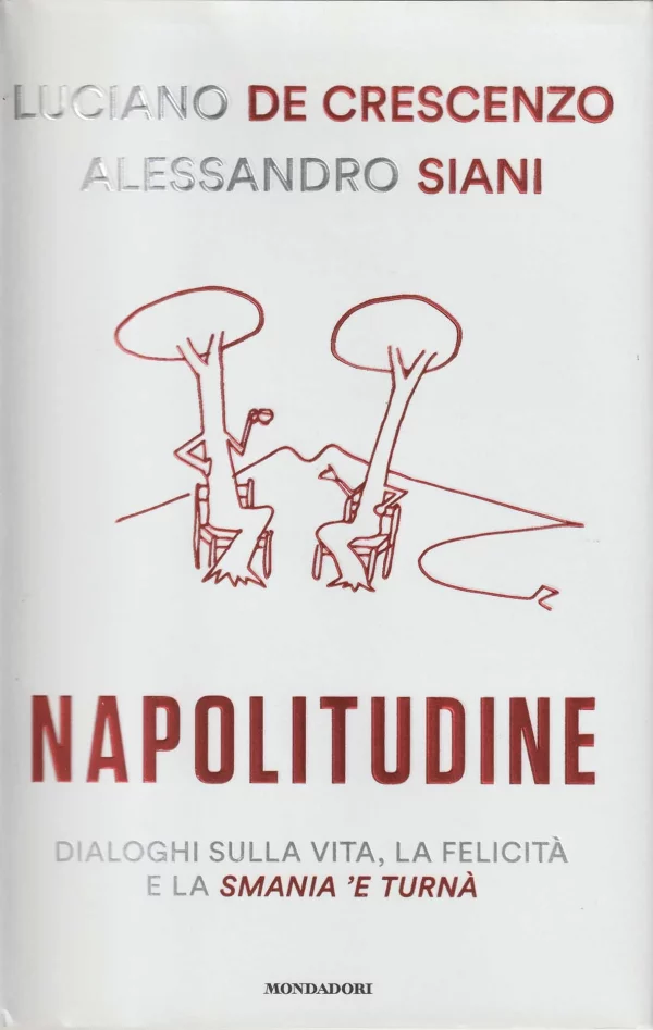 Copertina del libro &laquo;Napolitudine&raquo; di Luciano De Crescenzo